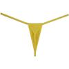 OROCOJUCO Sexy Men's Bulge Thong Underwear Shiny G-String Hipster Tangas Micro T-back 6-Pack L view 4