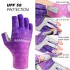 BASSDASH ALTIMATE UPF 50+ Womens Fishing Gloves UV Sun Protection Fingerless Gloves for Kayaking Paddling Hiking Cycling Driving Shooting Training view 2