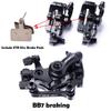 Farbetter Bike Disc Brake Kit, Including Front and Rear Caliper, 160mm Rotor, Mechanic Tool-Free Pad Adjuster for Mountain Bike, Road Bike, Fixed Gear Bike, MTB, BMX (Black) view 2