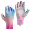 BASSDASH ALTIMATE UPF 50+ Womens Fishing Gloves UV Sun Protection Fingerless Gloves for Kayaking Paddling Hiking Cycling Driving Shooting Training view 1