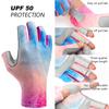 BASSDASH ALTIMATE UPF 50+ Womens Fishing Gloves UV Sun Protection Fingerless Gloves for Kayaking Paddling Hiking Cycling Driving Shooting Training view 2
