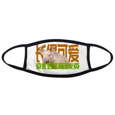 OFFbb-USA Annoying Expression Pig Face Mask Mouth Face Anti-dust Anti Cold Warmer