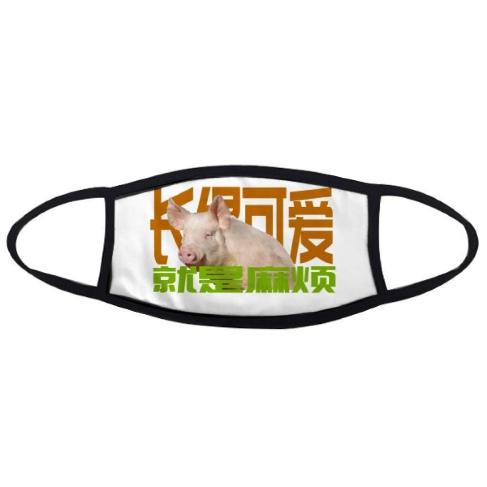 OFFbb-USA Annoying Expression Pig Face Mask Mouth Face Anti-dust Anti Cold Warmer