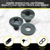 Holsterbuilder Premium Chicago Screws Kit, Thru-Hole Machine Screw Fasteners with Rubber Washers for Kydex and Leather Holster Sheath Crafting view 2