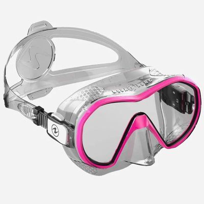Aqua Lung Plazma Mask (Clear Silicone/Pink)