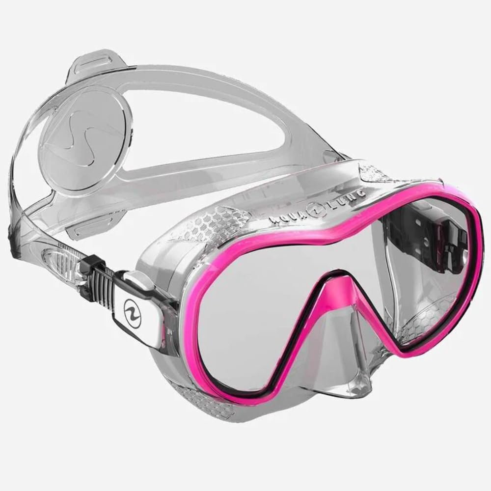 Aqua Lung Plazma Mask (Clear Silicone/Pink)