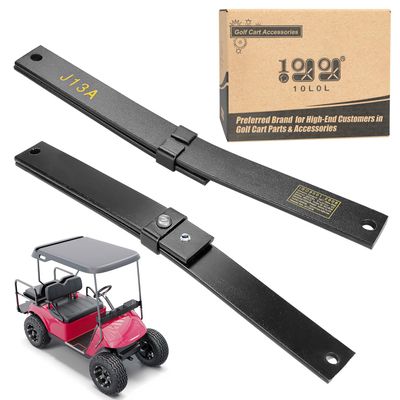 10L0L Golf Cart Front Plate Spring, 2-Leaf Rust Proof Spring, for EZGO TXT 2001-2003 Only, OEM# 70664-G01 70664-G02 70597-G03 70664G02 70664G03P