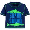 Carter's Free Combination Boys Rashguard and Swim Trunks (Shark Squad Rashguard, 3m) view 1