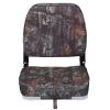Leader Accessories A Pair of New Low Back Folding Boat Seat(2 seats) (B-Camo) view 3