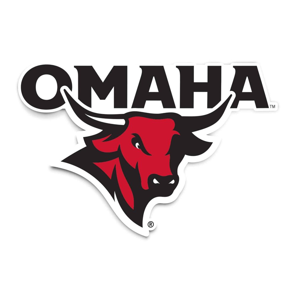Desert Cactus University of Nebraska at Omaha Sticker UNO Mavericks Vinyl Decal Laptop Water Bottle Car Scrapbook (IND 00025A)