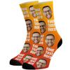 Custom Face Socks, Funny Socks with Faces for Men Women Cat Dog Lovers, Personalized Gifts view 1