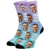 Custom Face Socks, Funny Socks with Faces for Men Women Cat Dog Lovers, Personalized Gifts view 1
