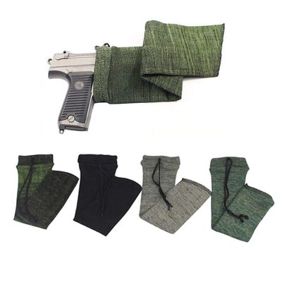 Weatlake 4pack Tactical Handgun Gun Sock Silicone Treated Pistol Cover Case Sleeve