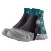 AONIJIE Low Trail Gaiters Reflective Ankle Gators Protective Shoe Covers with UV Protection & Breathable & Sand Prevention for Triathlon Marathon Hiking (Black Green) view 1