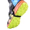 AONIJIE Low Trail Gaiters Reflective Ankle Gators Protective Shoe Covers with UV Protection & Breathable & Sand Prevention for Triathlon Marathon Hiking (Black Blue) view 4