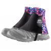 AONIJIE Low Trail Gaiters Reflective Ankle Gators Protective Shoe Covers with UV Protection & Breathable & Sand Prevention for Triathlon Marathon Hiking (Black Purple) view 1