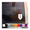 1st Infantry Patch Vinyl Decal (White, 10 inches Tall) view 1