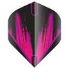 RED DRAGON Hardcore Radical Black & Pink Dart Flights - 4 Sets Per Pack (12 Dart Flights in Total) view 3