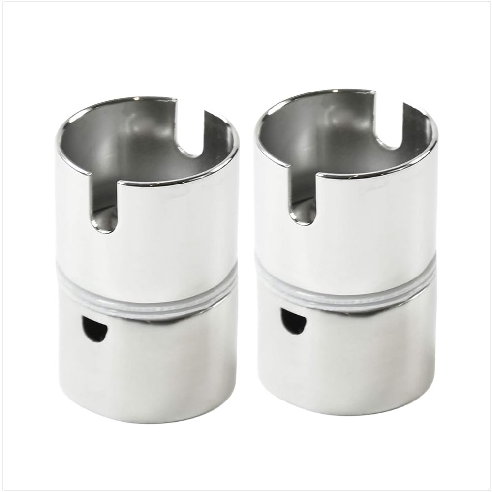 MARINE CITY Swivel Rod Holder, Heavy-Duty 316 Stainless Steel, Corrosion-Resistant, Easy to Clean, Smooth Line Flow Ideal for Boat, Marine, Yacht (Pack of 2)