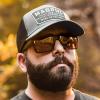 Magpul Explorer XL Sunglasses Tactical Ballistic Sports Eyewear Shooting Glasses for Men, Matte Black Frame, Bronze Lens with Blue Mirror (Polarized), One Size view 4