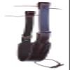 CHALLENGER Western Horse Leather Rear Flank Back Saddle Cinch w/Billets 9758BR view 2
