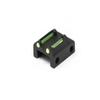 LPA Fixed Fiber Optic Rear Sight for Shotgun Ribs - 6mm to 8mm view 1