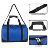30 Liter, 17 Inch Canvas Duffle Bags for Men and Women  Travel Weekender Overnight Carry-On Shoulder Duffel Tote Bags (Blue) view 2