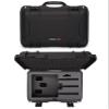 NANUK 918 Hard Case with 3 UP Custom Foam Insert, IP67 Waterproof & Crushproof, Rugged Construction for Ultimate Protection, Made in Canada Black (16.9 x 12.9 x 9.3) view 1