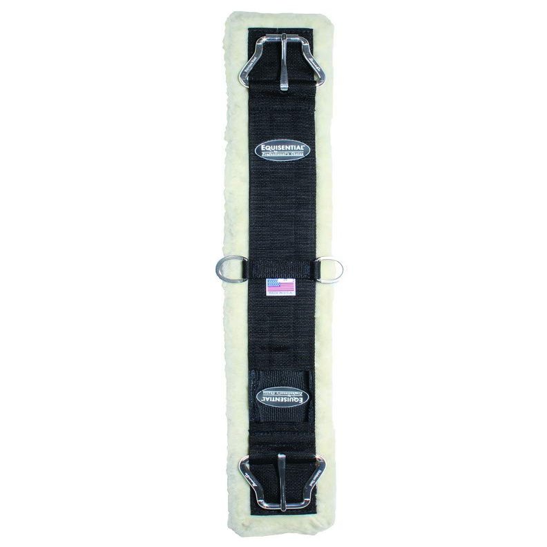 Pro Choice Equisential Fleece Cinch 36in Black