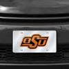 Rico Industries NCAA Oklahoma State Cowboys Silver Laser Cut Tag view 2