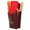 Weaver Leather Arborist - Leather Burgundy Felling Wedge Pouch for Tree Cutting - Can Hold 4 Chainsaw Wedges (08500-06) view 1
