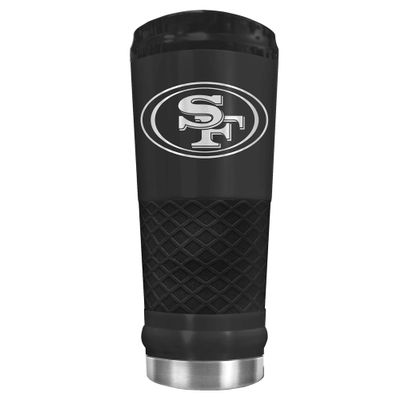 Great American Products Black San Francisco 49ers 24oz Stealth Matte Tumbler