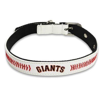 MLB Dog Collar SAN Francisco Giants New Signature PRO PVC-Leather Premium Pet Collars Extra Tough & Durable! Super Stylish! Size: Medium Adjustable 16-20" Length x 1" Width