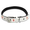 MLB Dog Collar New York Mets New Signature PRO PVC-Leather Premium Pet Collars Extra Tough & Durable! Super Stylish! Size: Medium Adjustable 16-20" Length x 1" Width view 2