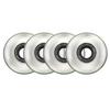 Labeda Slime Roller Hockey Wheels 80mm X-Soft (76A) 4-Pack Black view 1