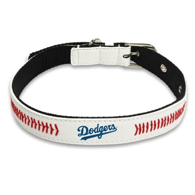 MLB Dog Collar Los Angeles Dodgers New Signature PRO PVC-Leather Premium Pet Collars Extra Tough & Durable! Super Stylish! Size: Small Adjustable 12-15" Length x 0.75" Width