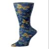 Cutieful Compression Socks Knit Wide Calf 10-18mm/HG (Black Butterly) view 1