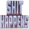 Shit Happens Hat or Lapel Pin HON15126 F4D26O view 1