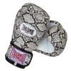 THAISMAI Muay Thai Style Boxing Gloves Python Skin Pattern with Polyurethane Synthetic Leather Material (10) view 1