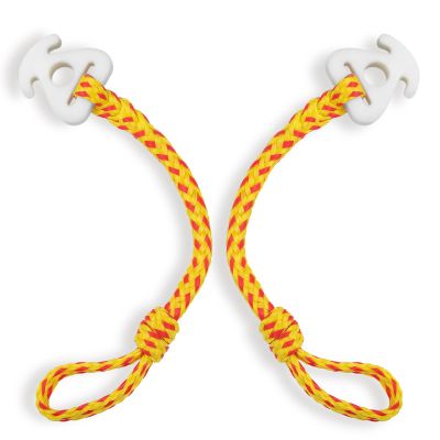 Botepon 2Pcs Boat Tube Towable Rope Quick Connector, Water Towable Tubes Rope Connector for Tubing, Skiing, Wake Boarding with Seadoo, Jet ski, Waverunner