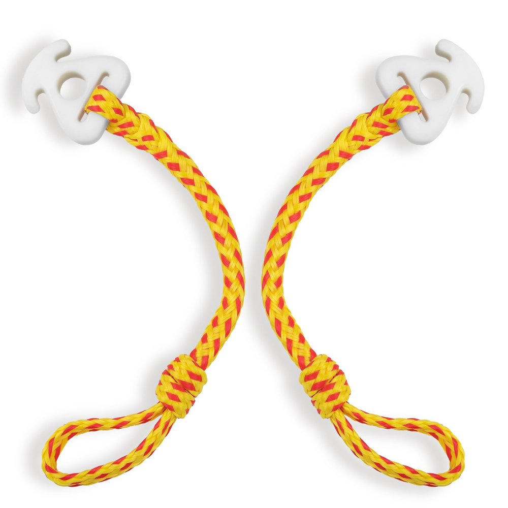 Botepon 2Pcs Boat Tube Towable Rope Quick Connector, Water Towable Tubes Rope Connector for Tubing, Skiing, Wake Boarding with Seadoo, Jet ski, Waverunner
