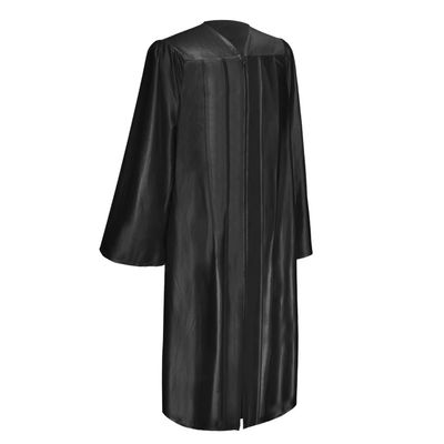 Endea Church Shiny Choir Robe (57 (6'0" - 6'2"), Purple)