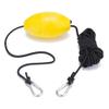 Anchor Marker Buoy, 30 ft. Marine Rope Tow Line Anchor Buoy Float Leash & Stainless Steel Hook,High Visibility Anchor Line Float view 1