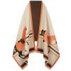 EXTREE Fashion Design Tie Scarfs for Women - Winter Warm Small Plaid Pointed Wool Scarf view 1