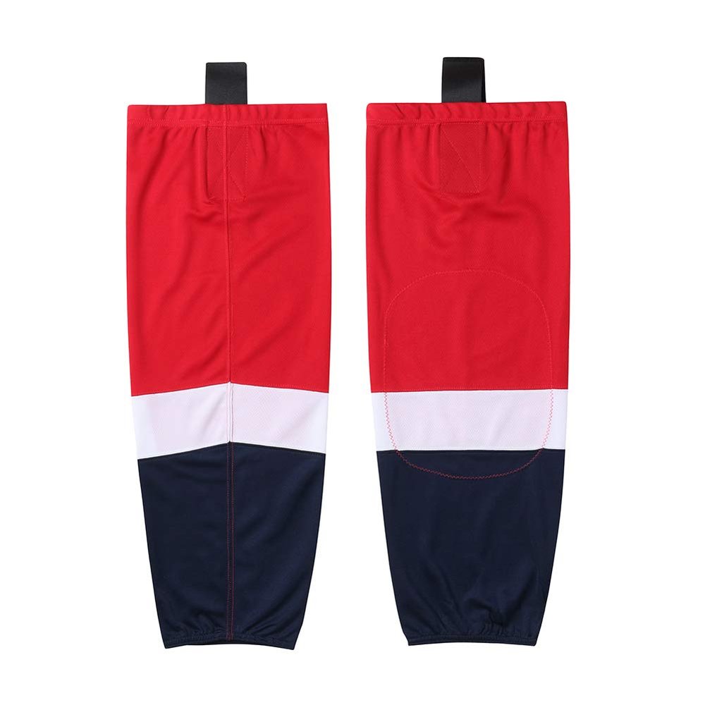 EALER HS100 Series Team Color Dry Fit Ice Hockey Socks Foer Junior To Senior & Youth To Adult