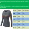 NELEUS Women's 3 Pack Dry Fit Athletic Compression Long Sleeve T Shirt,8019,Black/Grey/Coffee,XL view 3