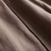 ZGZZ7 Women's Casual Linen Wide Leg Cropped Pants Elastic Waist Palazzo Lounge Baggy Pants Trousers (Khaki, X-Small) view 3