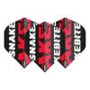 Hardcore Peter Wright - Snakebite Red Flights (3 Sets per Pack) view 2