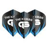 RED DRAGON Hardcore Gerwyn Price - Black, White & Grey Logo Flights (3 Sets per Pack) view 2