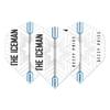 RED DRAGON Hardcore Gerwyn Price - White & Grey Snowflake Logo Flights (3 Sets per Pack) view 2